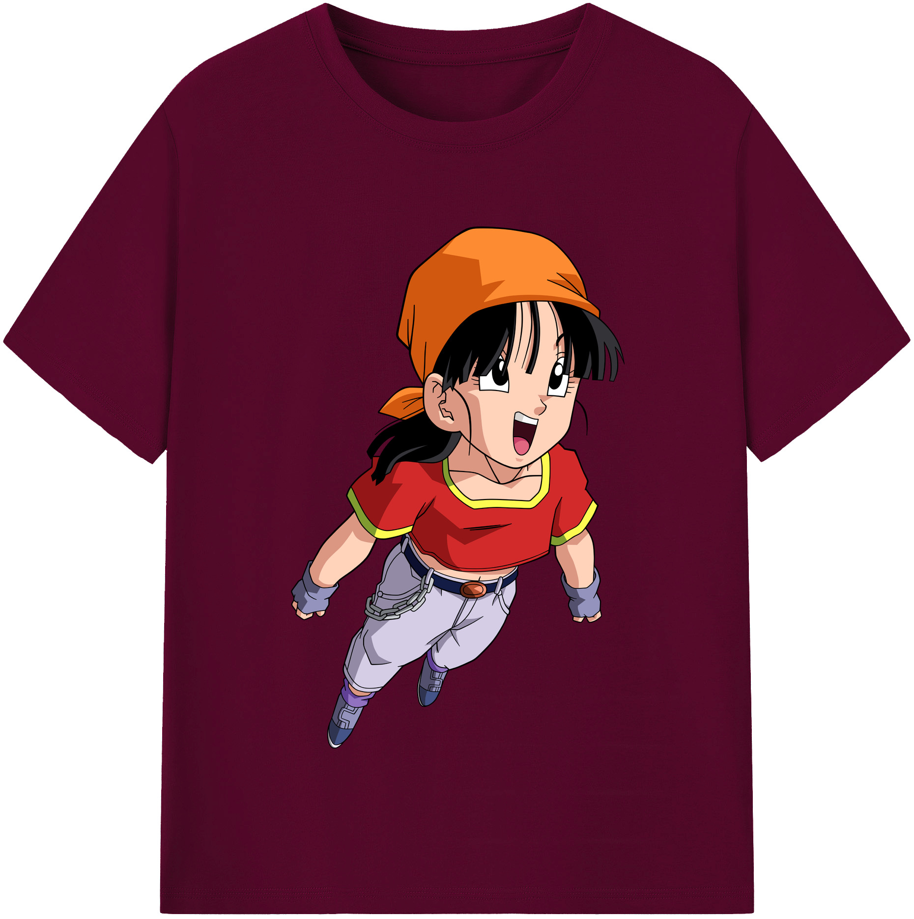 （画像用） ドラゴンボール パン DRAGON BALL Pan レディースカジュアルプリントTシャツ（綿100％）